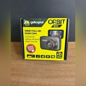 NIB GekoGear Orbit D111 1080p Reliable Dash Camera 
3” Touch Screen Wide Angle